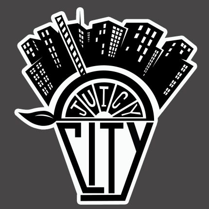 Logo od juicy city  llc