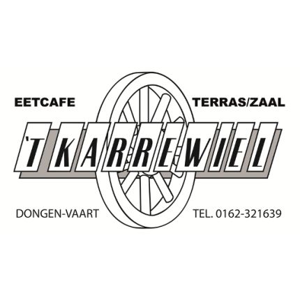 Logo van café-zaal 't Karrewiel v.o.f.