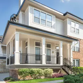 Two and three bedroom townhomes with private wrap around balconies