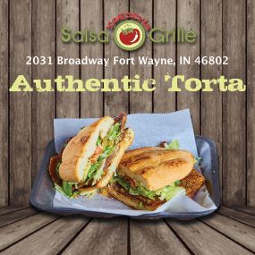 Authentic torta sandwiches at our Salsa Grille Taqueria