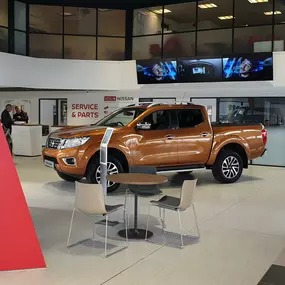 Inside the Nissan Middlesbrough showroom