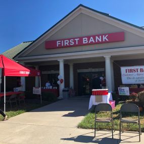 Come visit the First Bank Asheboro branch. Your local team will provide expert financial advice, flexible rates, business solutions, and convenient mobile options.