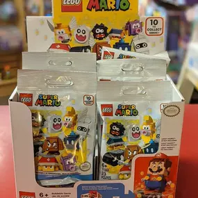 Who else is super excited for this Mario + Lego collab? We've got the character packs in stock and are expecting the full kits in soon. These Mario characters are iconic!