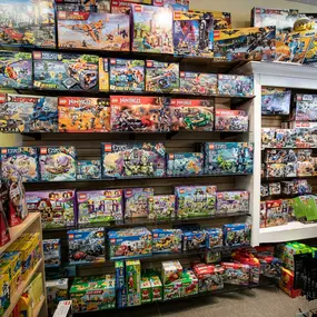 Boing! Toy Shop proudly carries LEGO items and sets.