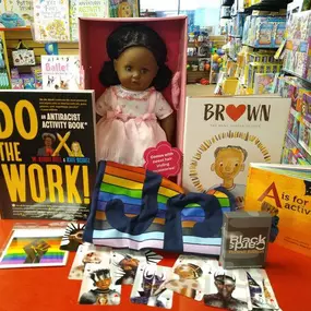 We love to feature products that promote pride and love year-round, but we're excited to focus on our black friends and family this month. And so we here at Boing! are wishing you all a Happy Black History Month, and are excited you're here to celebrate with us.