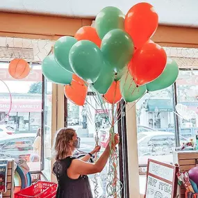 ????We LOVE balloons! Whether it’s for a birthday party ???? or a little something to brighten up your day ☀️... we’ve got you covered. We have an assortment of mylar balloons and latex balloons????#balloons #birthdayparty #shoplocal #birthdayballoons