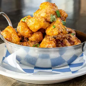 Flash Fried Cauliflower