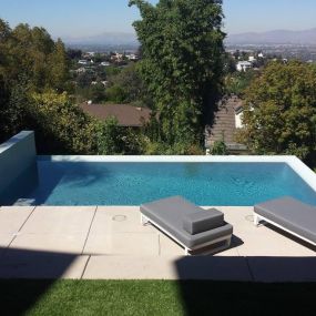 New custom pool with a stunning view