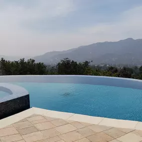 New Pool Construction with Spa