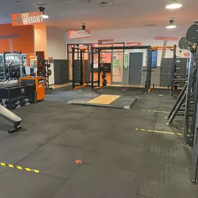 Basic-Fit Rotterdam Lijnbaan 24/7 - free weight zone