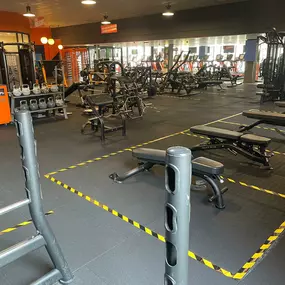 Basic-Fit Rotterdam Lijnbaan 24/7 - free weight zone