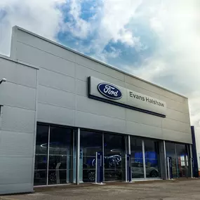 Outside Ford Service Centre Lincoln