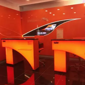 Sixt rent a car branch counters