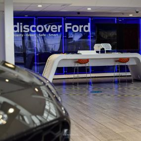 Inside the Ford Lincoln showroom