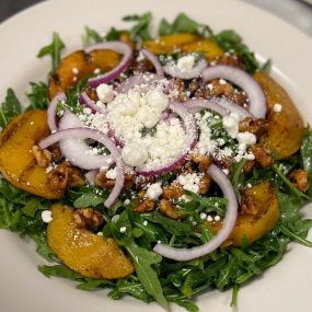 Grilled Peach Salad