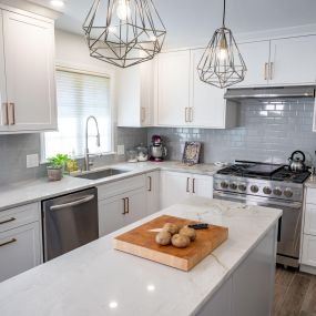 Dekton Countertops in kitchen