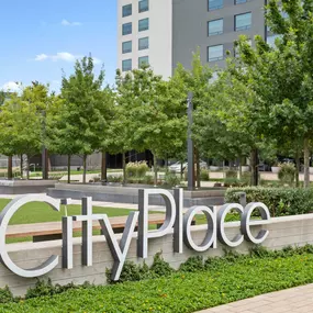 Shopping and dining at CityPlace near Spring, Texas