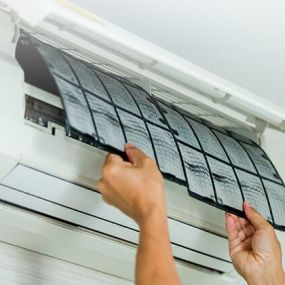 Ductless Air Conditioner Unit Filter Removal - ACTexas Ductless AC Installation