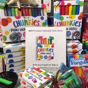 Albright Art Supply carries Chunkies markers.