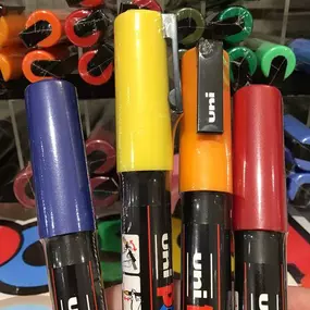 Have you used Posca to add highlights or details to your acrylics paintings? The paint dries permanently and provides great coverage. Plus you have greater control over how you want certain marks applied to the surface.
 
It’s just another way to use Posca Paint Markers!!