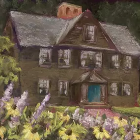 Do you paint with soft pastels? We have a variety of pastels and pastel paper at the shop. 
Below is a painting of the Orchard House using Diane Townsend pastels we sell at the shop (both the sets and painting are available). 
We hope to see you soon at Revolutionary Concord - The Heart of the Town! and Albright Art Supply
#artsupplies
#albrightartsupply