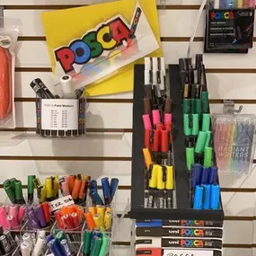 Posca paint markers