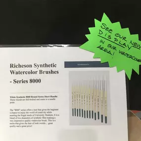 Richeson Synthetic Watercolor Brush