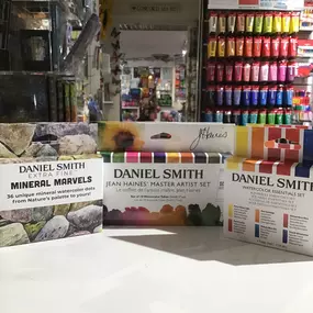 A variety of Daniel Smith Watercolor Sets available at our shop.