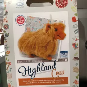 Highland Cow Felting Kit