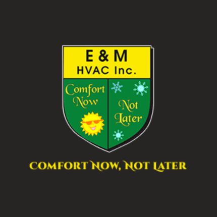 Logo van E & M HVAC Inc.
