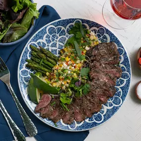 Balsamic Glazed Skirt Steak