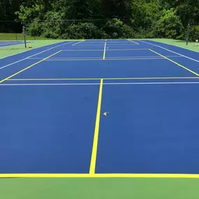 Check out our NEW Pickleball and Tennis Court Combo Design. 
 Turn your Tennis Court into TWO PICKLEBALL COURTS INSTANTLY!

Court design, construction and resurfacing is an art, an art that we excel at.  From diagram to construction, from resurfacing to installation:  WE KNOW COURTS!  Call today for a FREE ESTIMATE - 513.310.5890