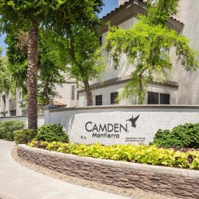 Camden Montierra Apartments Scottsdale Arizona Exterior Monument Sign