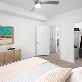 camden montierra apartments scottsdale az bedroom with walkin closet