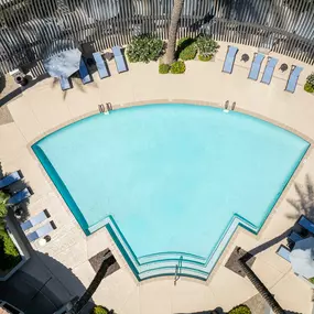 Camden Montierra Apartments Scottsdale Arizona Aerial View Of Pool