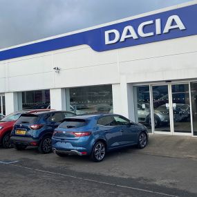 Outside Dacia Edinburgh