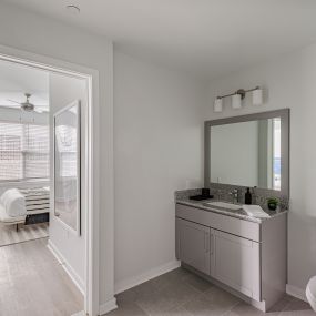 Bathroom at Glen Oaks Apartments in Wall Township, NJ.