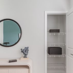 Storage closet at Glen Oaks Apartments in Wall Township, NJ.