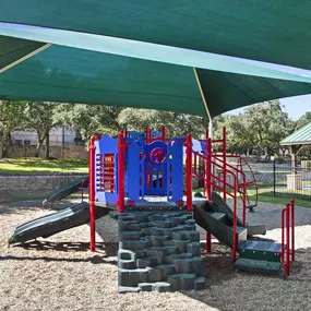 Local playground next to Camden Brushy Creek apartments in Cedar Park, TX