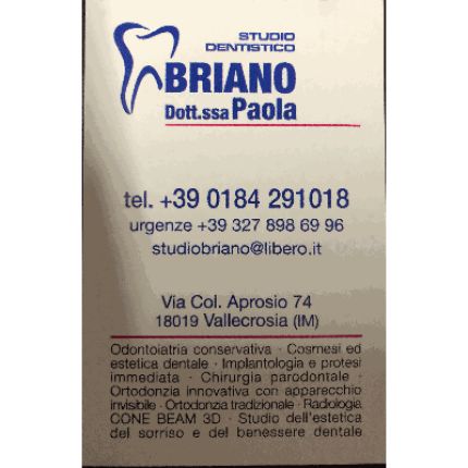 Logotyp från Studio Dentistico Briano