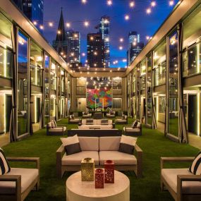 Outdoor Event Space at Cachet Hotel New York