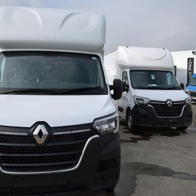 Renault vans outside the Middlesbrough dealership