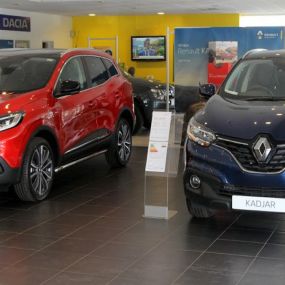 Inside the Renault Middlesbrough showroom