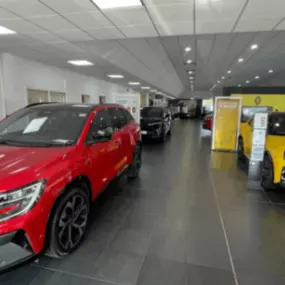 Evans Halshaw Renault Middlesbrough Showroom Interior
