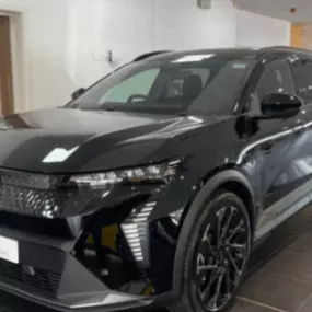 Evans Halshaw Renault Middlesbrough Showroom Interior with Renault Scenic