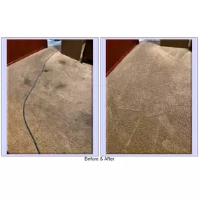 Check out the difference professional carpet cleaning can make.