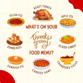 ????️???? What’s on your Thanksgiving menu? Are you all about the turkey or do you look forward to those family recipes passed down for generations? 
Share your favorite dishes below!
#ThanksgivingFeast #FoodFavorites #HolidayTraditions #TurkeyTime