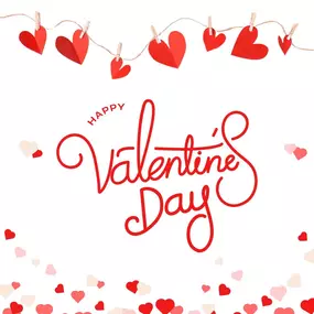 Today is the day of love. Happy Valentine's Day from our family to yours!