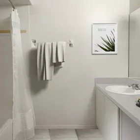 Bathroom in Traditional Finish at Camden Plantation in Plantation, FL