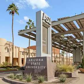 Arizona State University campus in Tempe Arizona